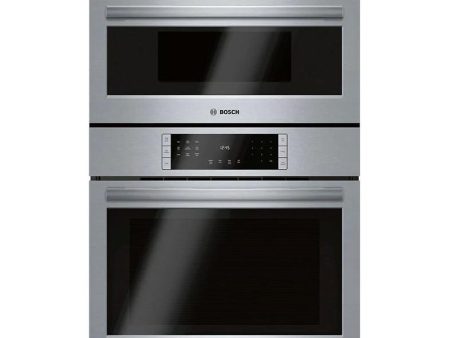 Bosch 30-inch, 6.2 cu. ft. Built-in Combination Wall Oven HBL87M53UC For Sale