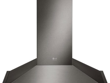 LG STUDIO 30-inch Wall Mount Range Hood with Wi-Fi LSHD3089BD Online Sale