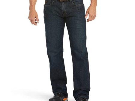 Ariat Men s M5 REBAR Stretch Slim Fit Straight Leg Jean, Blue, Talla 40 Online