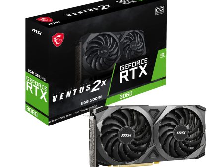 MSI GeForce RTX 3060 VENTUS 2X 8G OC Tarjeta Gráfica Reacondicionado Hot on Sale